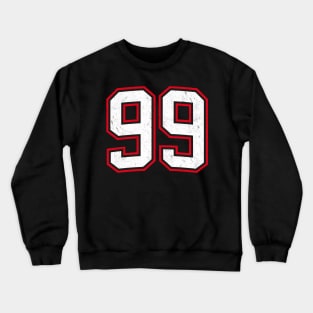 Number Ninety Nine 99 Crewneck Sweatshirt